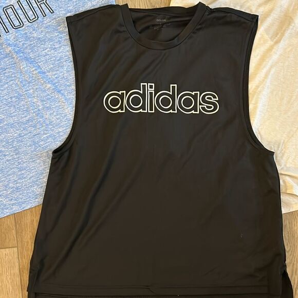 ((3 PIECE)) WOMENS WORKOUT TOP BUNDLE SIZE LARGE ADIDAS ATHLETA UNDER ARMOUR - Picture 2 of 5